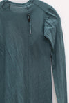 BORIS BIDJAN SABERI WLS1 series women's cotton cashmere long-sleeved T-shirt BBS-WLS1.MID FTT00001-HZ seaweed